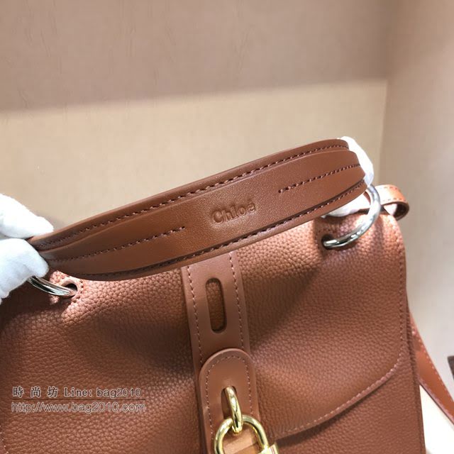 Chloe女包 克洛伊經典Aby粒面小牛皮鎖頭包 Chole手提肩背斜挎包  jjh1355